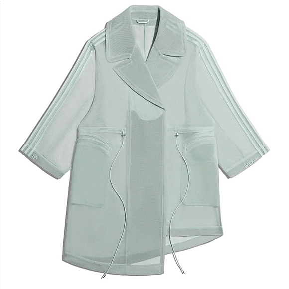 Adidas x Ivy Park Mesh Jacket Green Tint - M - Picture 1 of 2